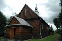 Grafika:Poland Medyka - wooden church.jpg
