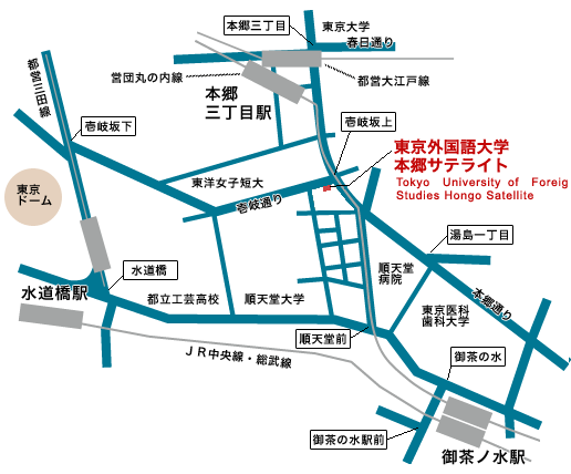 hongo_satellite_map